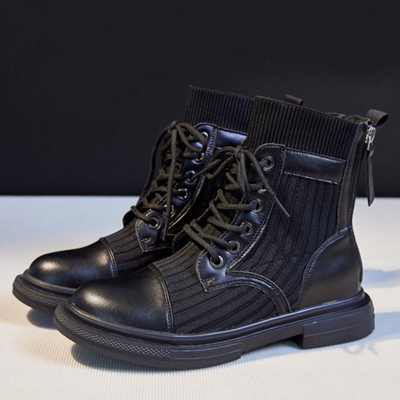 New Autumn Early Winter Boots Women Genuine Leather Shoes Ladies Fashion Ankle Boots Wool Shoes Thick Sole Black Footwear YX2628
New Autumn Early Winter Boots Women Genuine Leather Shoes Ladies Fashion Ankle Boots Wool Shoes Thick Sole Black Footwear YX2628