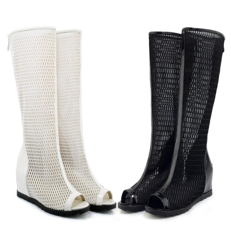 Big size 34-43 high quality 2020 spring & autumn fasion sexy women solid mesh increase within knee-high riding boots 2 colors, Black
Big size 34-43 high quality 2020 spring & autumn fasion sexy women solid mesh increase within knee-high riding boots 2 colors, Black