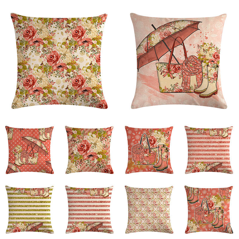 Pink Bag Umbrella Cushion Cover Crest Cartoon Pillow Cases Snowflake Baroque Farmhouse For Kids Red Toss Pillow ZY969, Zy96908
Pink Bag Umbrella Cushion Cover Crest Cartoon Pillow Cases Snowflake Baroque Farmhouse For Kids Red Toss Pillow ZY969, Zy96908