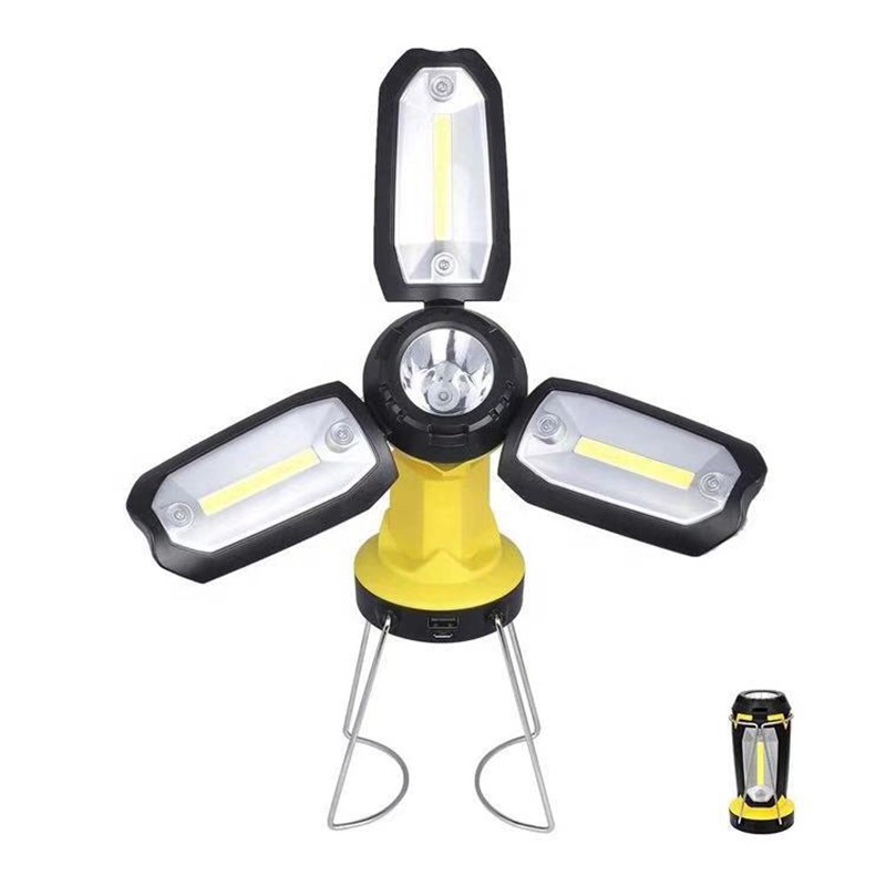 Rechargeable LED Camping Lantern Tesecu Portable 1200mAh Tent LED Lights Flashlights by USB Charging Work Light Multifunction
Rechargeable LED Camping Lantern Tesecu Portable 1200mAh Tent LED Lights Flashlights by USB Charging Work Light Multifunction