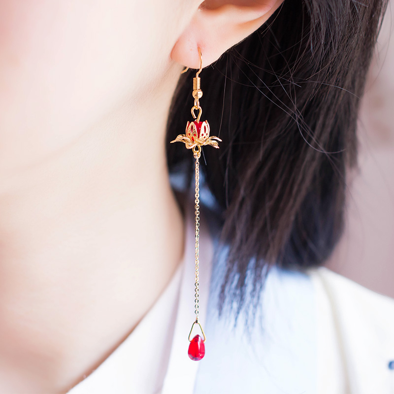 Antique Style Lotus Earrings Chinese Clothing Ear Stud Chinese- Style Retro Long Earrings Pierceless Women's
Antique Style Lotus Earrings Chinese Clothing Ear Stud Chinese- Style Retro Long Earrings Pierceless Women's