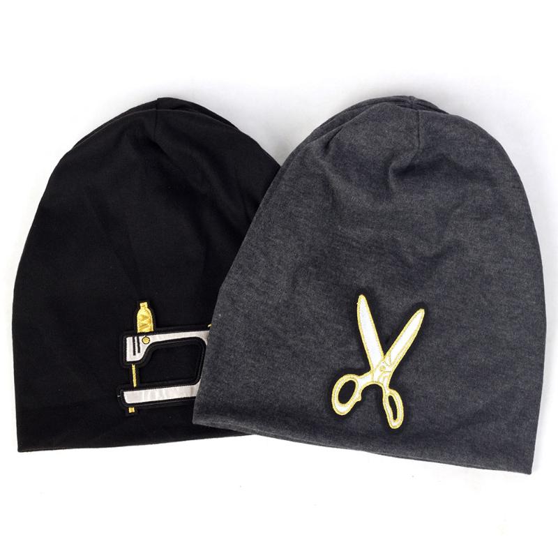 Women Fashion Scissors Sewing Machine Applique Beanies Baggy Autumn Winter Hats Female Slouchy Cotton Caps Solid Color, Navy-1
Women Fashion Scissors Sewing Machine Applique Beanies Baggy Autumn Winter Hats Female Slouchy Cotton Caps Solid Color, Navy-1
