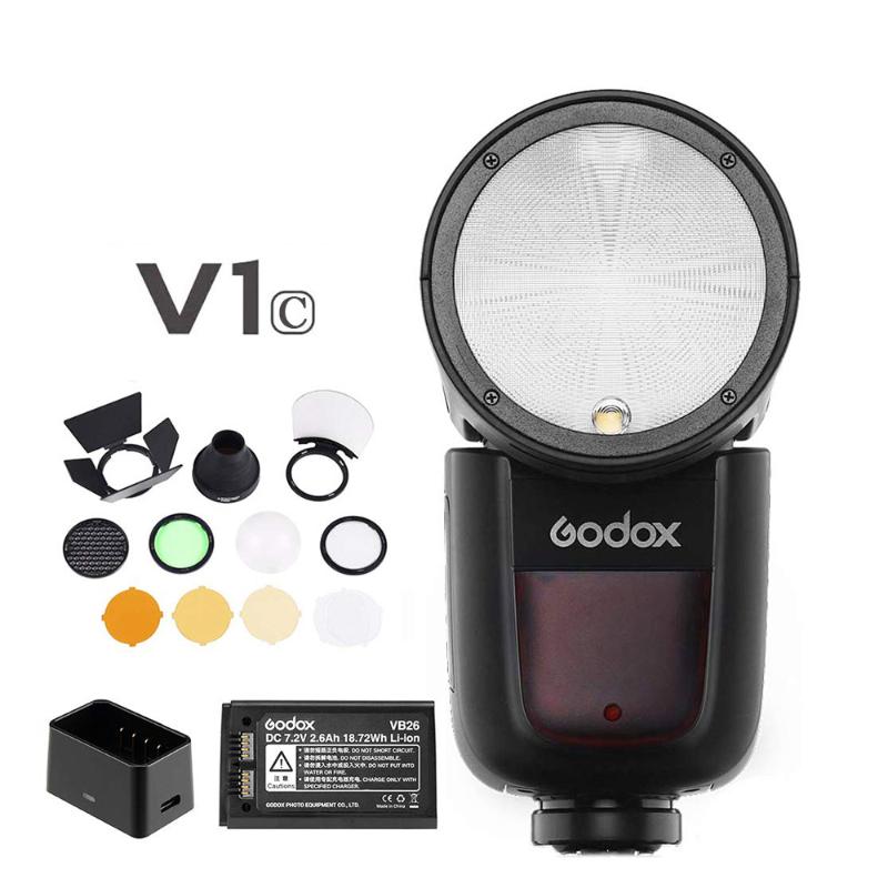 Godox V1C 2.4GL Camera Flash Speedlite 1/8000s AK-R1 Color Gel X1T-C Xpro-C Transmitter For 550D 600D 750D 800D 5D 6D
Godox V1C 2.4GL Camera Flash Speedlite 1/8000s AK-R1 Color Gel X1T-C Xpro-C Transmitter For 550D 600D 750D 800D 5D 6D