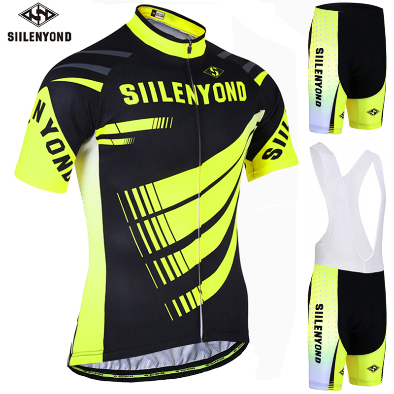 SIILENYOND Summer Cycling Clothing Short Sleeve Mountain Bike Jersey Racing Bicycle Clothes Cycling Set, Jersey and pants
SIILENYOND Summer Cycling Clothing Short Sleeve Mountain Bike Jersey Racing Bicycle Clothes Cycling Set, Jersey and pants