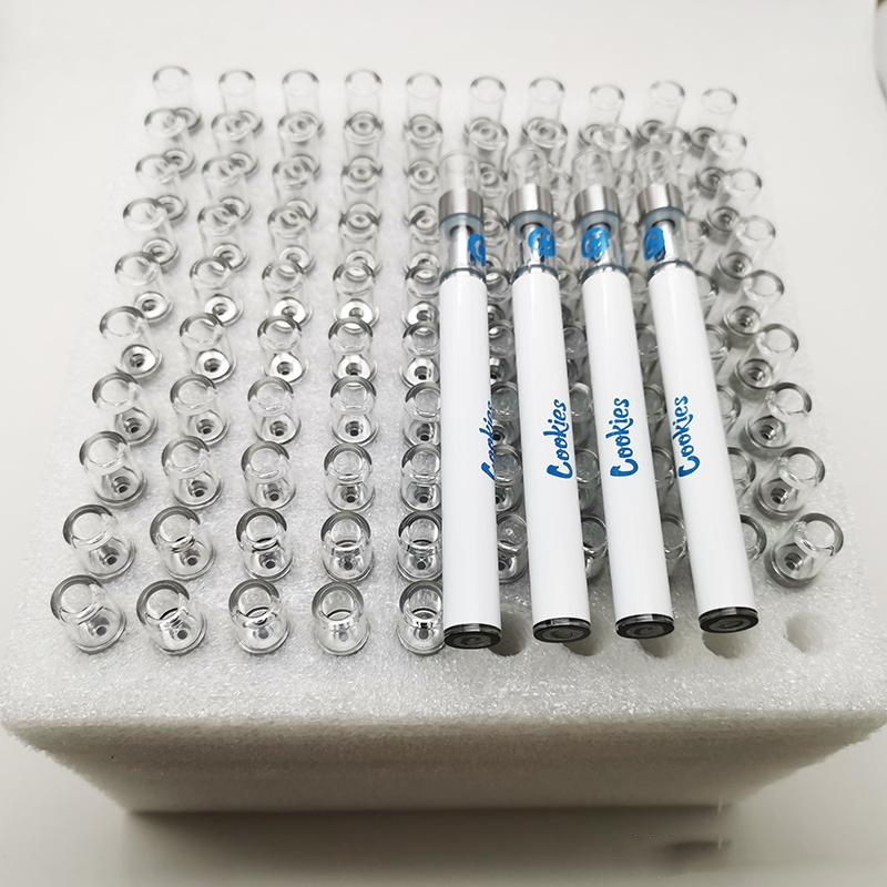 Cookies Disposable vape pen half gram Vape Tank Ceramic coil CO2 Cartridge disposable tank with battery 350mah with bag
Cookies Disposable vape pen half gram Vape Tank Ceramic coil CO2 Cartridge disposable tank with battery 350mah with bag