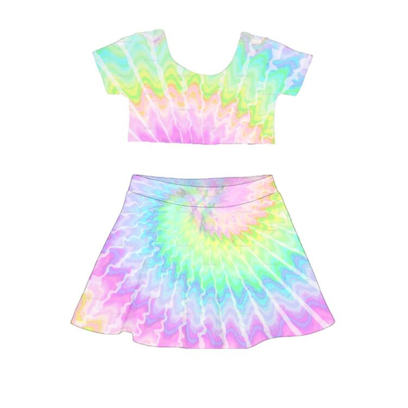 FPZIPE 2020 Europe and the United States Summer New Baby Girl Clothes Cotton Short-sleeved Print Girl Suit Set Crop Top+Skirts, 05 
FPZIPE 2020 Europe and the United States Summer New Baby Girl Clothes Cotton Short-sleeved Print Girl Suit Set Crop Top+Skirts, 05