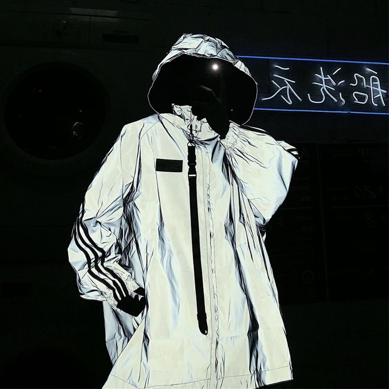 Korea Ulzzang casual fashion punk Vintage large size hip hop reflective long sleeve Harajuku streetwear loose hooded ins jacket
Korea Ulzzang casual fashion punk Vintage large size hip hop reflective long sleeve Harajuku streetwear loose hooded ins jacket