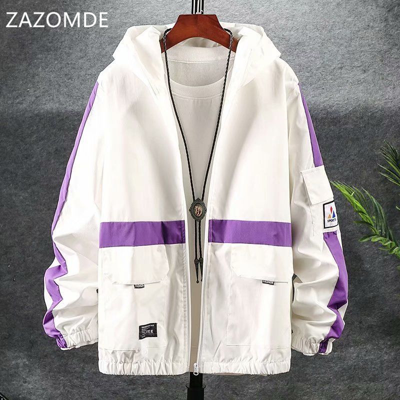 2020 New Men's jacket Fashion Hip Hop Stitching Hooded long sleeve jacket Men Casual Streetwear jackets Loose Men coats, 8585 blue
2020 New Men's jacket Fashion Hip Hop Stitching Hooded long sleeve jacket Men Casual Streetwear jackets Loose Men coats, 8585 blue