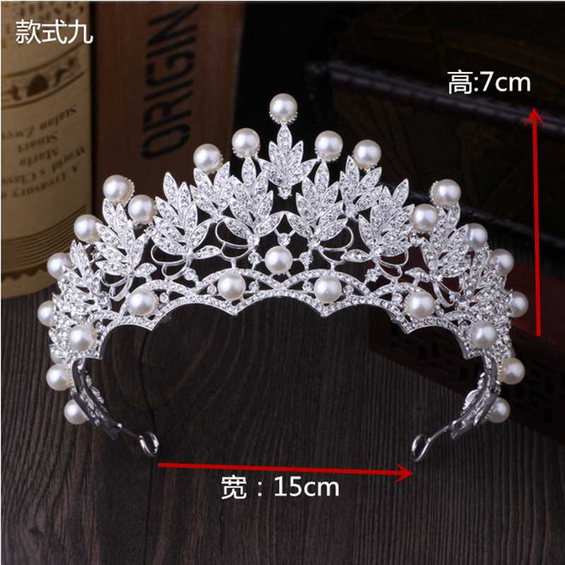 2020 Wedding Crown Fashion Bridal Headpiece Hair Accessories Pearl Bridal Crowns Tiaras Head Jewelry Rhinestone Headband
2020 Wedding Crown Fashion Bridal Headpiece Hair Accessories Pearl Bridal Crowns Tiaras Head Jewelry Rhinestone Headband