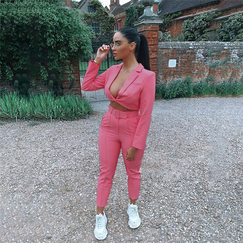 2020 Autumn Women Suits Jacket Coat Outerwear High Waist Costume Blazer Set Pants Suit Office Ladies Plus Size Two Piece, Black
2020 Autumn Women Suits Jacket Coat Outerwear High Waist Costume Blazer Set Pants Suit Office Ladies Plus Size Two Piece, Black
