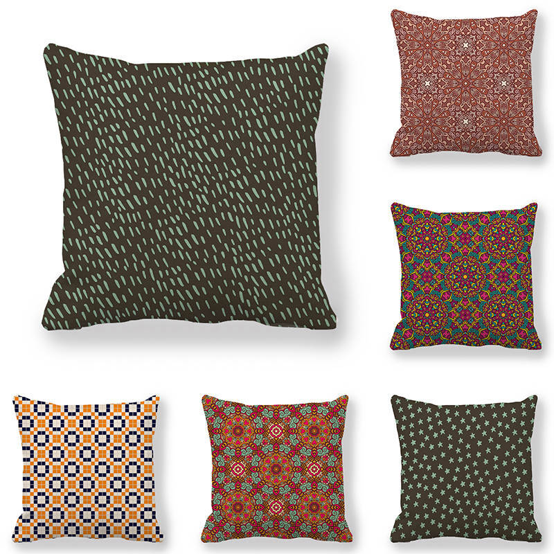 45cm*45cm Cushion cover dark red Retro geometric pattern linen/cotton pillow case sofa and Home decorative pillow cover, 16
45cm*45cm Cushion cover dark red Retro geometric pattern linen/cotton pillow case sofa and Home decorative pillow cover, 16