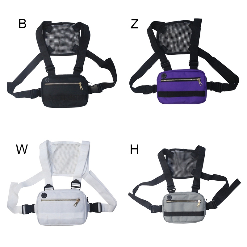 Adjustable Tactical Chest Bag Hip Hop Men Women Rig Bag Streetwear Waist Tactical Chest Bags, Black color
Adjustable Tactical Chest Bag Hip Hop Men Women Rig Bag Streetwear Waist Tactical Chest Bags, Black color