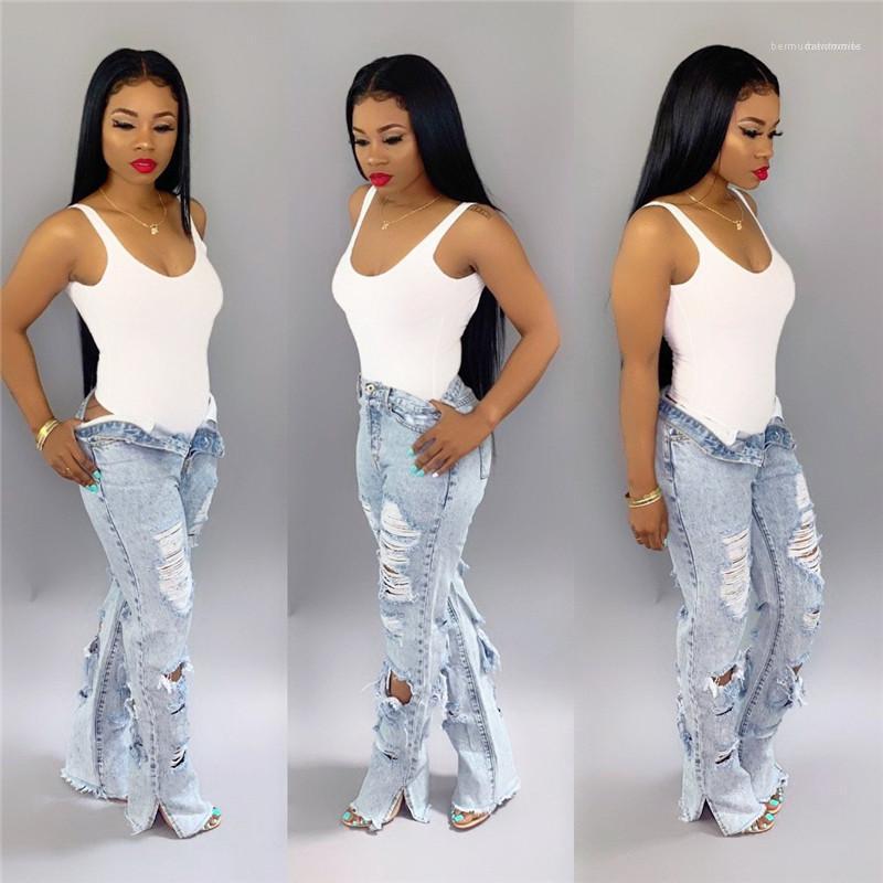 Woman Plus Size Female Denim Wide Leg Pants 2020 High Waist Jeans Womens Designer Ripped Flare Jeans Bleach Skinny Jeans, Blue
Woman Plus Size Female Denim Wide Leg Pants 2020 High Waist Jeans Womens Designer Ripped Flare Jeans Bleach Skinny Jeans, Blue