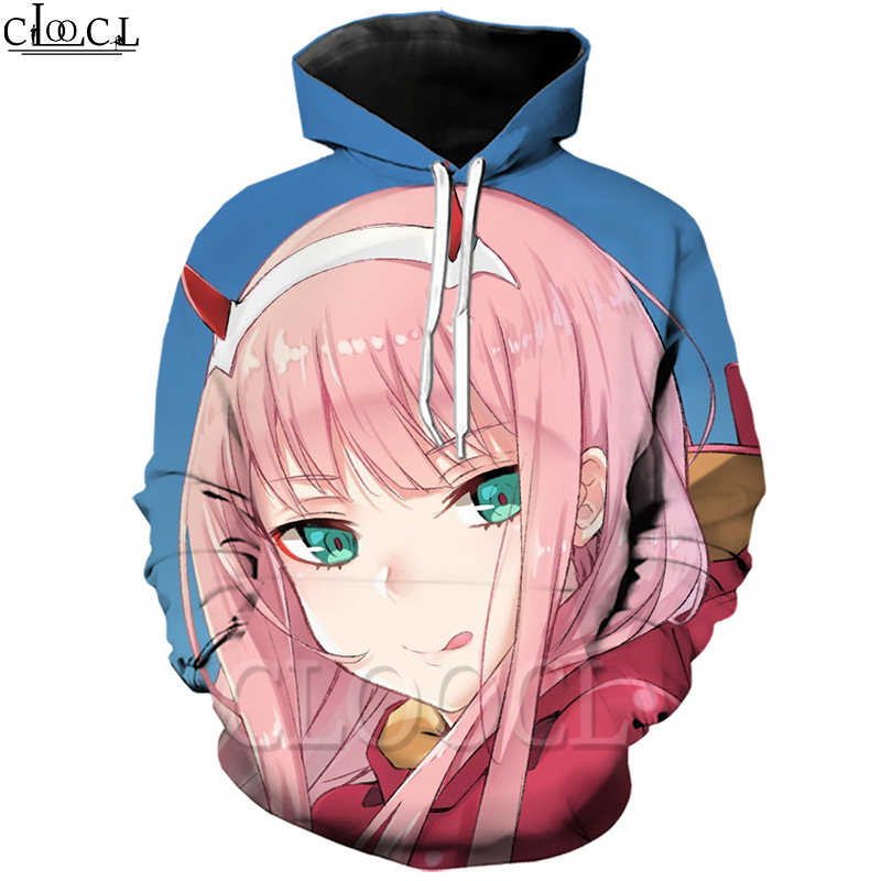 CLOOCL Anime Darling In The Franxx Zero Two Hoodie 3D Print Funny Hooded Coat Sweatshirt Men Women Clothing Long Sleeve Couples Pullovers
CLOOCL Anime Darling In The Franxx Zero Two Hoodie 3D Print Funny Hooded Coat Sweatshirt Men Women Clothing Long Sleeve Couples Pullovers
