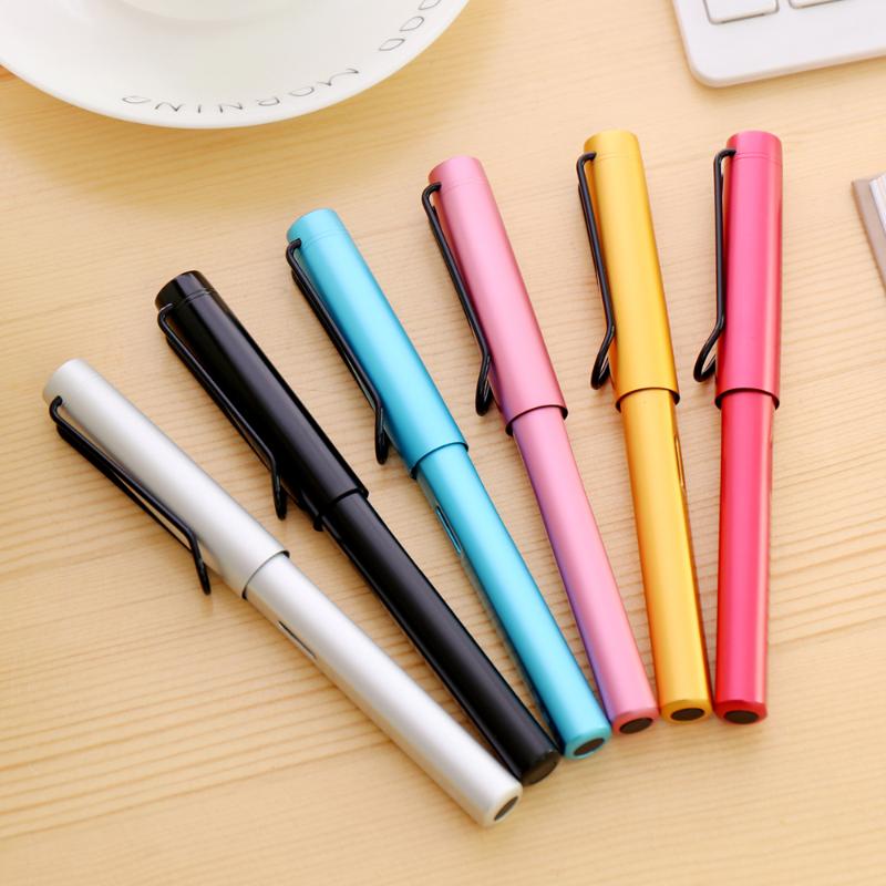 ChouXiongLuWei classic aurora Rollerball pen silver METAL 359 GIFT student Stationery Office school supplies