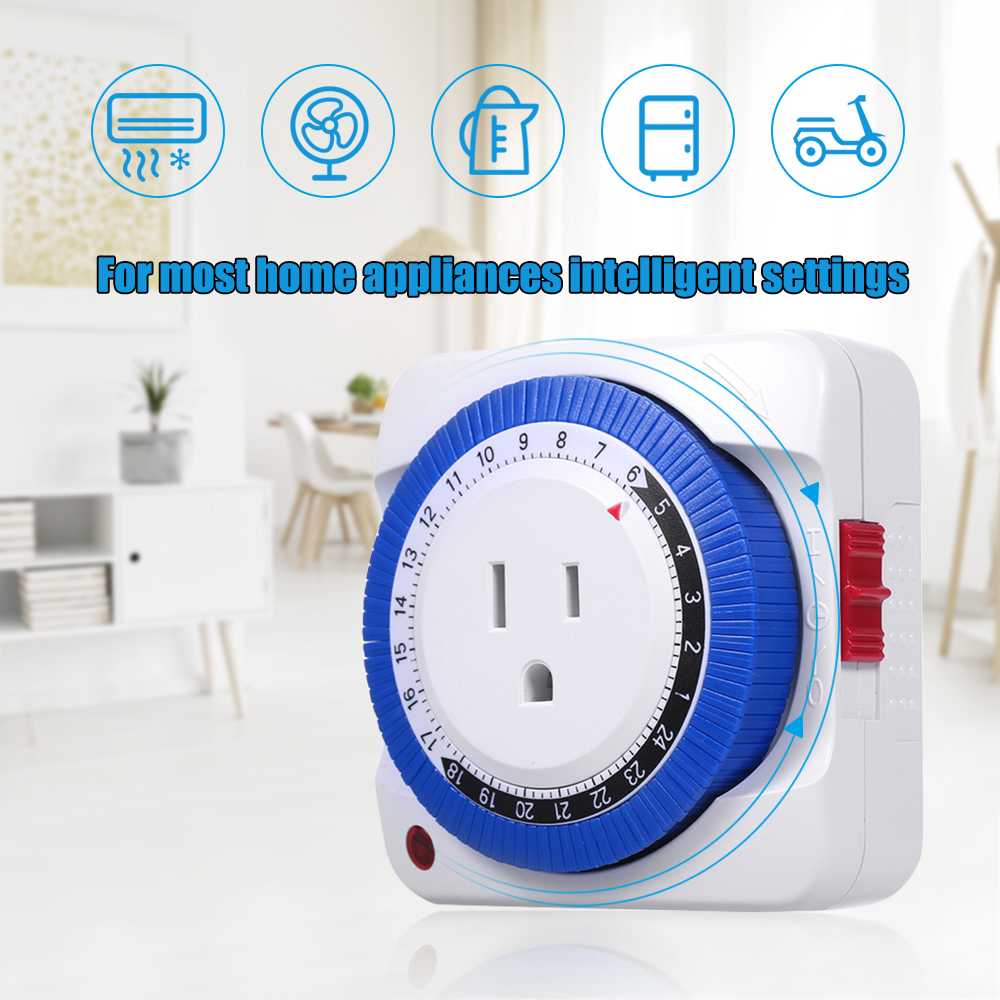 EU/US Plug-in 24 Hour Timer Socket Mechanical Program Timer Switch Socket Wall Outlet Protector Energy Saveing 48 sets switch 
EU/US Plug-in 24 Hour Timer Socket Mechanical Program Timer Switch Socket Wall Outlet Protector Energy Saveing 48 sets switch