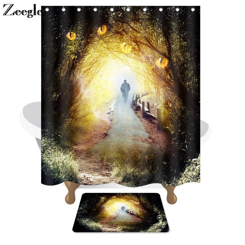 Zeegle Bathroom Curtain and Rubber Doormat Anti Slip Bathroom Shower Mat Shower Curtain Printed Washable Toilet Set
Zeegle Bathroom Curtain and Rubber Doormat Anti Slip Bathroom Shower Mat Shower Curtain Printed Washable Toilet Set