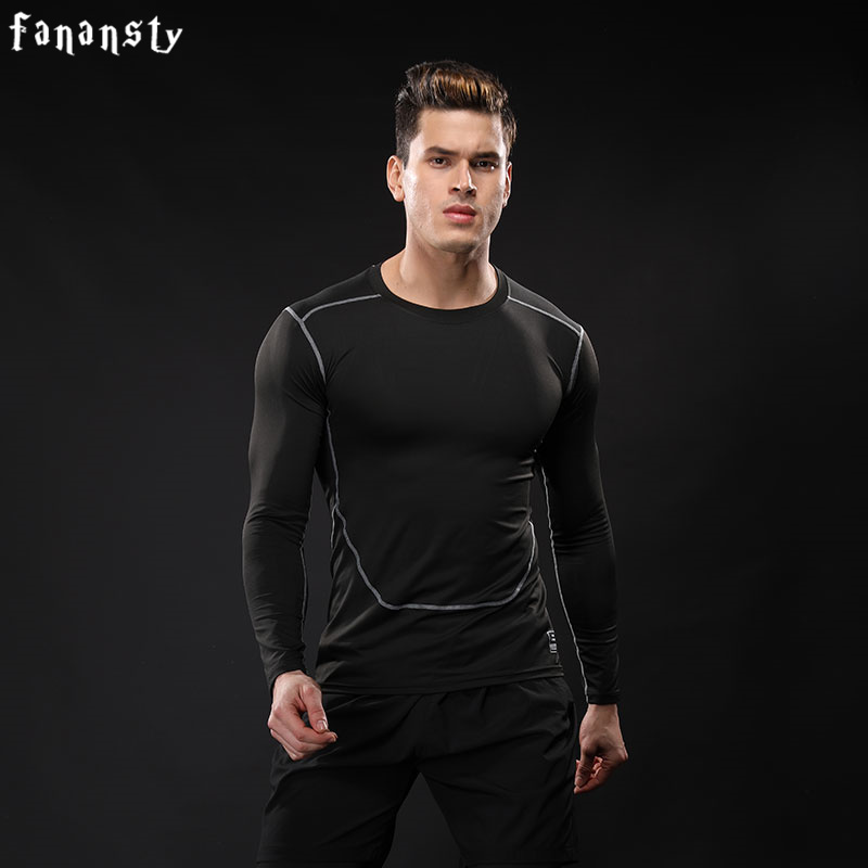 Compression shirt Men Long Sleeve Fitness Quick-dry Running T-shirt Men Jogging Gym Clothing Sport Training T-shirt 2020 New, Greyside
Compression shirt Men Long Sleeve Fitness Quick-dry Running T-shirt Men Jogging Gym Clothing Sport Training T-shirt 2020 New, Greyside