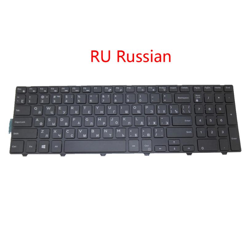 Laptop RU US FR GR UK Keyboard For 15 3541 3542 5542 5545 5547 5557 5558 French German United Kingdom English Russian new
Laptop RU US FR GR UK Keyboard For 15 3541 3542 5542 5545 5547 5557 5558 French German United Kingdom English Russian new