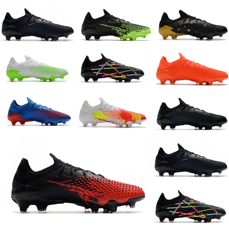 Predator Mutator 20.1 FG Low Cut Soccer Cleats FIRM GROUND Black Red Football Boots Core Black White Active Red Outdoor Sports Size 38-45, Color 2
Predator Mutator 20.1 FG Low Cut Soccer Cleats FIRM GROUND Black Red Football Boots Core Black White Active Red Outdoor Sports Size 38-45, Color 2