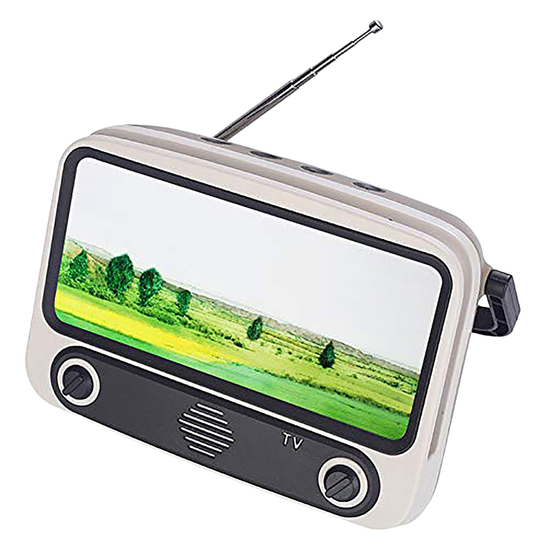 Retro TV Bluetooth Speaker, Portable TV Shape Speaker, Phone Stand Radio, Handheld Stereo Music Player(Gray
Retro TV Bluetooth Speaker, Portable TV Shape Speaker, Phone Stand Radio, Handheld Stereo Music Player(Gray