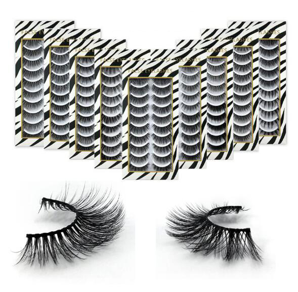 10 Pairs/Set Makeup Natural 3D Volume Mink False Eyelashes Curl Cross Long Thick Mink Lashes Soft Handmade Eye Extension Lashes
10 Pairs/Set Makeup Natural 3D Volume Mink False Eyelashes Curl Cross Long Thick Mink Lashes Soft Handmade Eye Extension Lashes