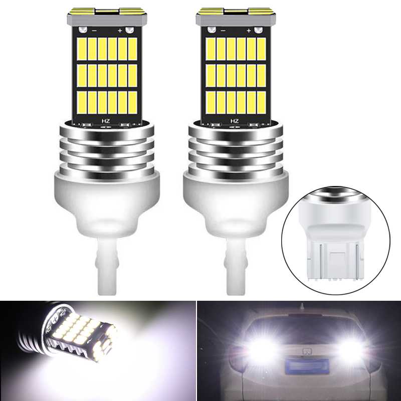 2pcs LED Bulb 7443 7440 T20 W21W LED W21/5W WY21W 45SMD 4014 Car Brake Reverse Light 12V Lamp Turn Signal white, As pic
2pcs LED Bulb 7443 7440 T20 W21W LED W21/5W WY21W 45SMD 4014 Car Brake Reverse Light 12V Lamp Turn Signal white, As pic