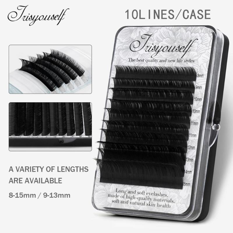 IRISYOUSELF 10Rows C D Curl Eyelash Extension False Individual Lashes Hand Made Faux Mink Eyelashes for Extensions
IRISYOUSELF 10Rows C D Curl Eyelash Extension False Individual Lashes Hand Made Faux Mink Eyelashes for Extensions