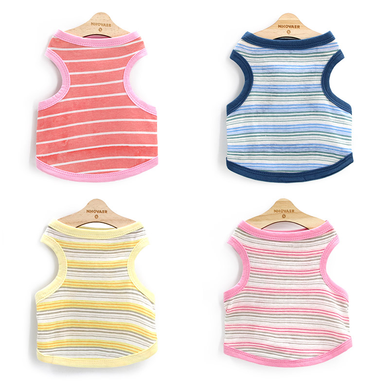 Summer Dog Clothes Cotton Puppy Dogs Vest Shirt Cat Dog Costume Chihuahua Pet Clothes For Small Medium Pet Dogs Shirt Ropa Perro, Blue striped
Summer Dog Clothes Cotton Puppy Dogs Vest Shirt Cat Dog Costume Chihuahua Pet Clothes For Small Medium Pet Dogs Shirt Ropa Perro, Blue striped