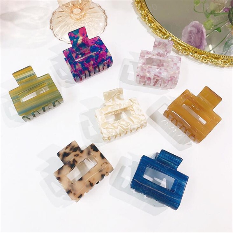 New Fashion Korean Style Simple Women Girls Acrylic Hair Claws Hair Accessories Hair Clips Elegant Geometric Headwear Ornament, Mixed color
New Fashion Korean Style Simple Women Girls Acrylic Hair Claws Hair Accessories Hair Clips Elegant Geometric Headwear Ornament, Mixed color