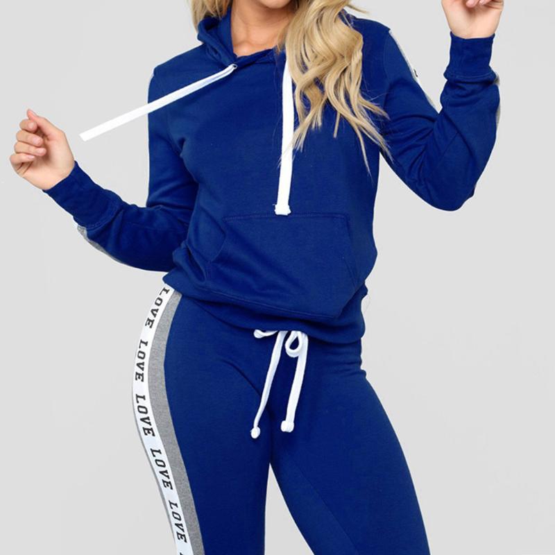 2020 Women Leisure Snad Comfort Fashion Tracksuits Casual Stripe Zipper Long Sleeve Pullover Sport Tops+long Pants Suits #3, Black
2020 Women Leisure Snad Comfort Fashion Tracksuits Casual Stripe Zipper Long Sleeve Pullover Sport Tops+long Pants Suits #3, Black