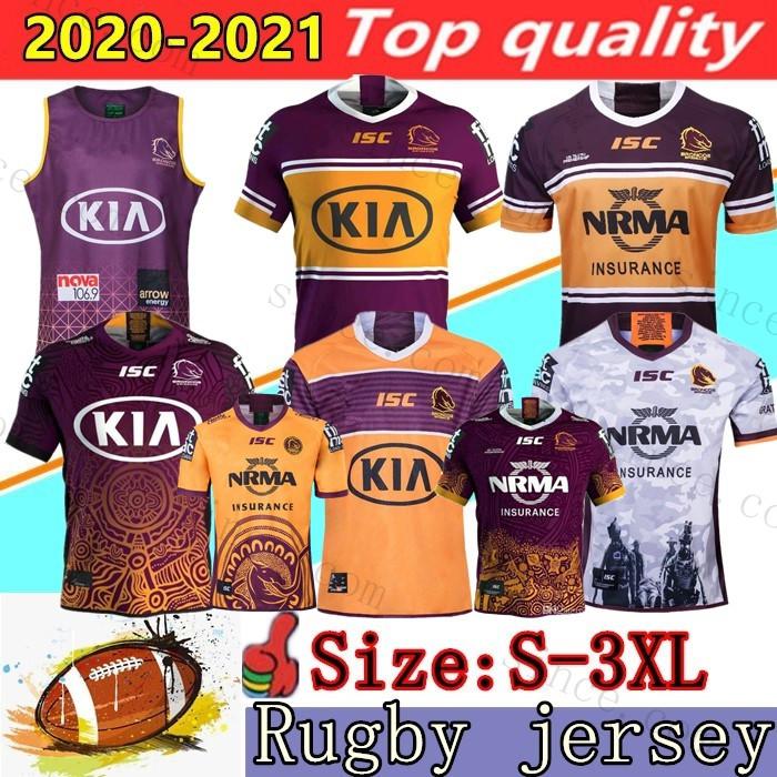 2020 2021 BRISBANE BRONCOS rugby Jersey High quality 19 20 National League rugby shirt Brisbane Broncos anzac Round rugby Jerseys Mens S-3XL
2020 2021 BRISBANE BRONCOS rugby Jersey High quality 19 20 National League rugby shirt Brisbane Broncos anzac Round rugby Jerseys Mens S-3XL