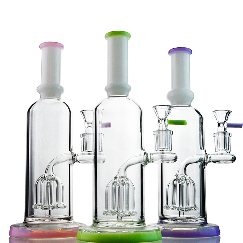Wholesale 10 Inch Quadruple Showerhead Glass Bong Straight Pipe Heady Glass Smooth Dab Rigs With Bowl XL-2
Wholesale 10 Inch Quadruple Showerhead Glass Bong Straight Pipe Heady Glass Smooth Dab Rigs With Bowl XL-2