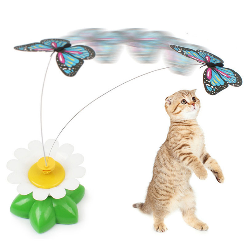 Cat Electric Rotating Toy Colorful Butterfly Bird Animal Seat Scratch Funny Toys For Cats Kittens Games Intelligence Trainning
Cat Electric Rotating Toy Colorful Butterfly Bird Animal Seat Scratch Funny Toys For Cats Kittens Games Intelligence Trainning