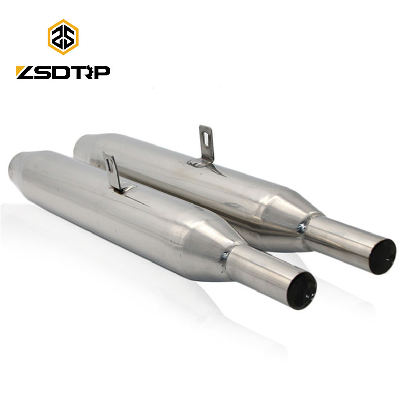 ZSDTRP Ural CJ-K750 Retro Modify Rear Muffler Custom Stainless Steel Fishtail Mufflers Exhaust for R50 R1 R12 R 71 M72
ZSDTRP Ural CJ-K750 Retro Modify Rear Muffler Custom Stainless Steel Fishtail Mufflers Exhaust for R50 R1 R12 R 71 M72