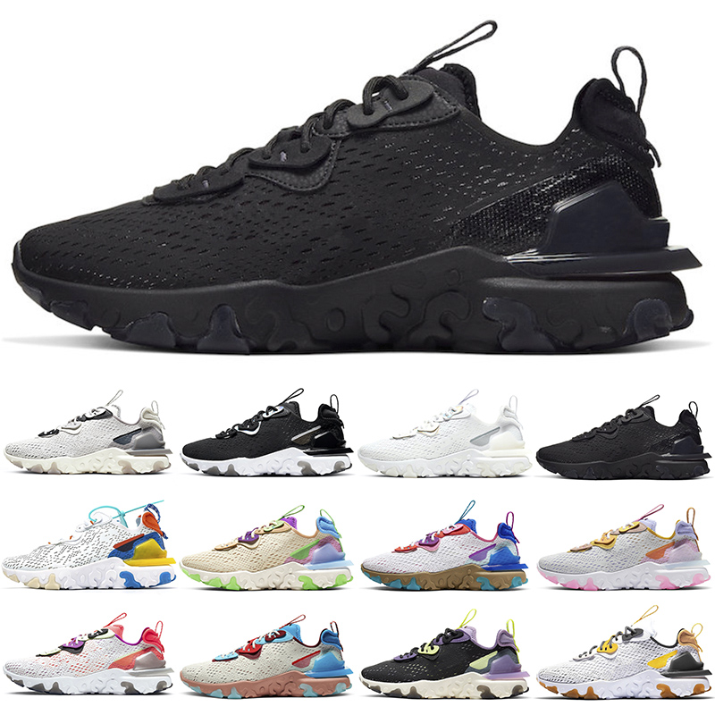 React Element Vision 55 87 Men Women Running Shoes Triple Black White Iridescent Vast Grey Mens Trainers Sports Sneakers Size 36-45, Mutil
React Element Vision 55 87 Men Women Running Shoes Triple Black White Iridescent Vast Grey Mens Trainers Sports Sneakers Size 36-45, Mutil