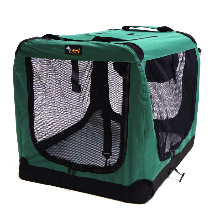 New Foldable Pet Cage Multi-function Stainless Steel Car Dog Kennel Four Seasons Universal Dog Cage Ventilation Durability, Brown
New Foldable Pet Cage Multi-function Stainless Steel Car Dog Kennel Four Seasons Universal Dog Cage Ventilation Durability, Brown