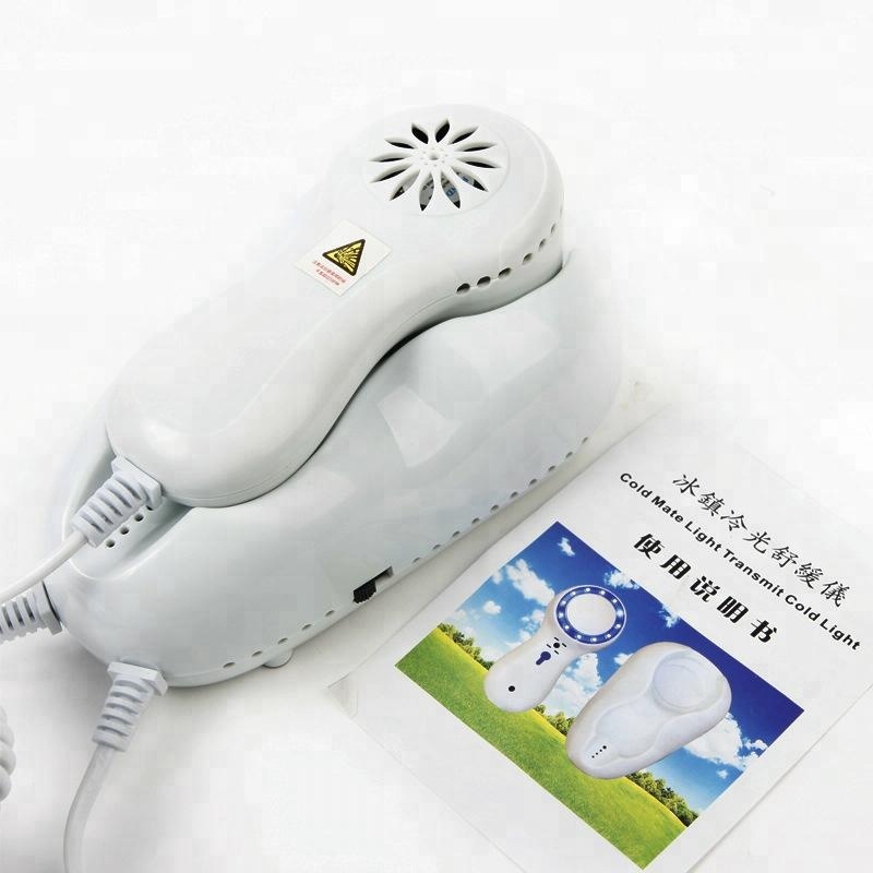 Cold mate light transmit cold light massager sale blue photon massagers skin tightening cold hammer