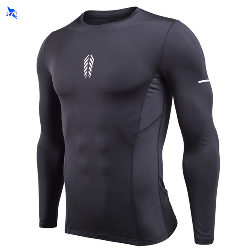 NEW Printed Rashgard Running Shirt Men T-shirt Long Sleeve Elastic Compression Shirts Quick Dry Gym Fitness Sportwear Tops, C1
NEW Printed Rashgard Running Shirt Men T-shirt Long Sleeve Elastic Compression Shirts Quick Dry Gym Fitness Sportwear Tops, C1