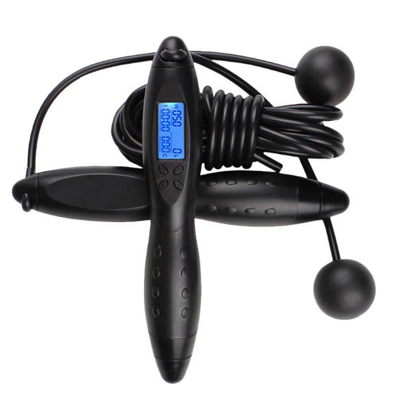 Digital Jump Rope Counting Calorie Fitness Sport Skipping Ropes Workout Excercise Tool EDF88
Digital Jump Rope Counting Calorie Fitness Sport Skipping Ropes Workout Excercise Tool EDF88