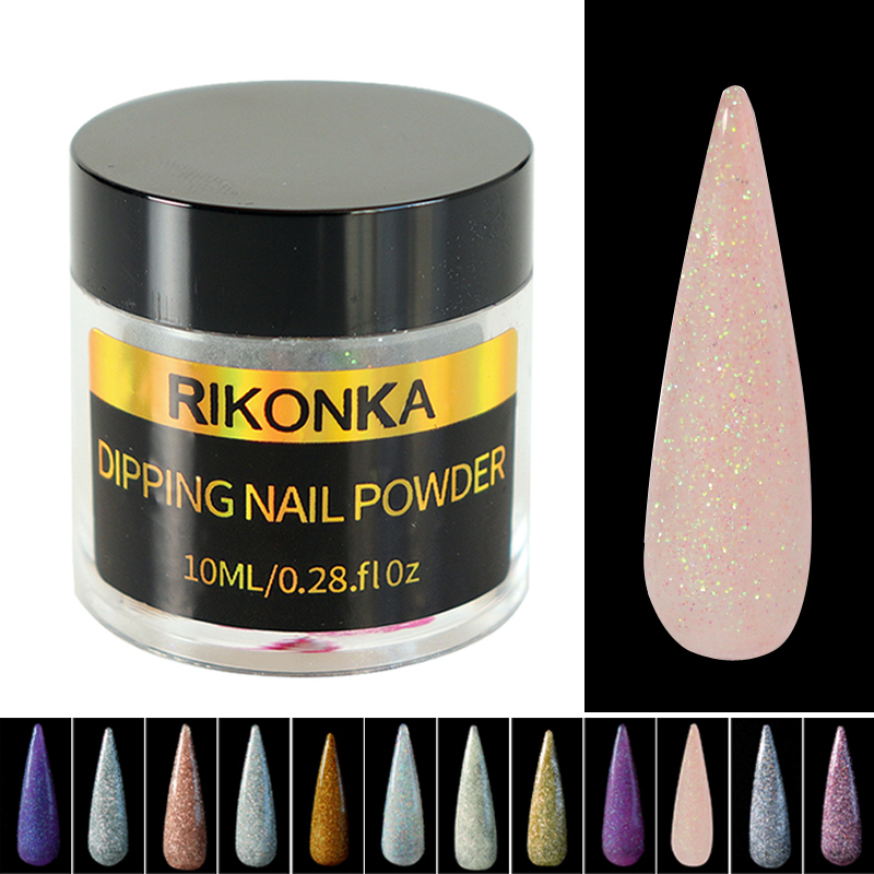 Holographic Dipping Powder Nails Gradient Dip Pigment Glitter Long Lasting UV Gel Polish Manicure Natural Dry Nail Decorations
Holographic Dipping Powder Nails Gradient Dip Pigment Glitter Long Lasting UV Gel Polish Manicure Natural Dry Nail Decorations