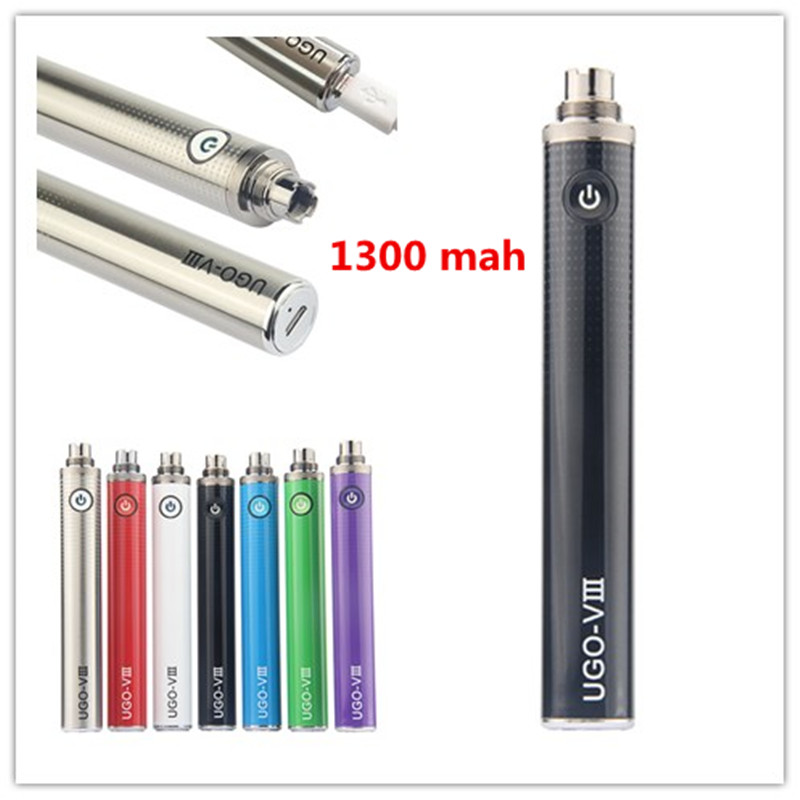 1300mah UGO VIII battery vision Micro Evod Passthrough Charger electronic cigarette bt ego 510 thread UG V Vape E Cigs Kit