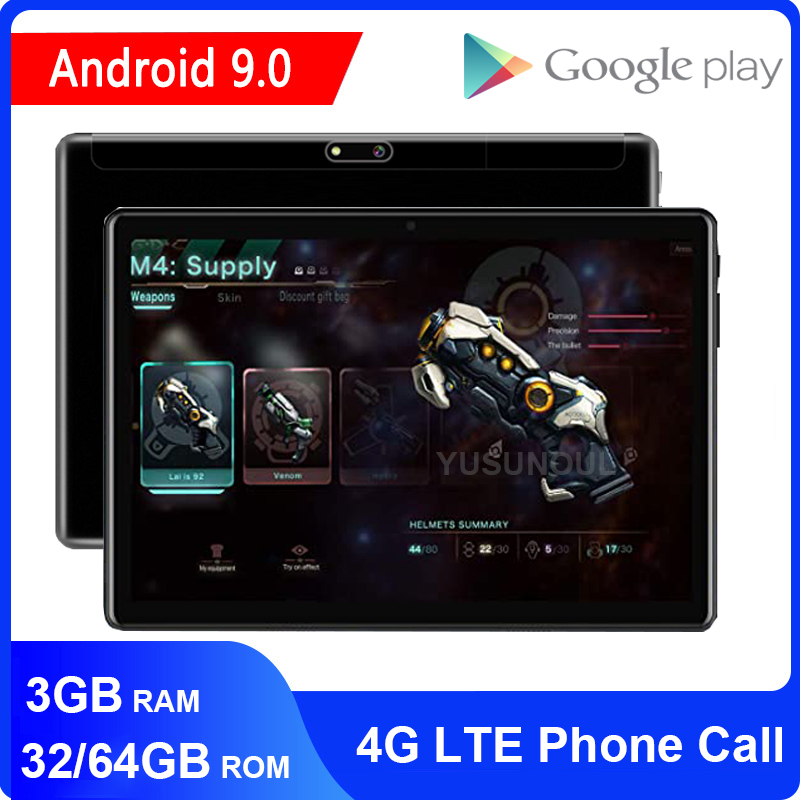 Double Kill !! High Version Android 9.0 OS 10 inch tablet 4G LTE 32/64GB ROM 8 Cores 1920x1200 WiFi Bluetooth GPS Tablette 10.1, Black
Double Kill !! High Version Android 9.0 OS 10 inch tablet 4G LTE 32/64GB ROM 8 Cores 1920x1200 WiFi Bluetooth GPS Tablette 10.1, Black
