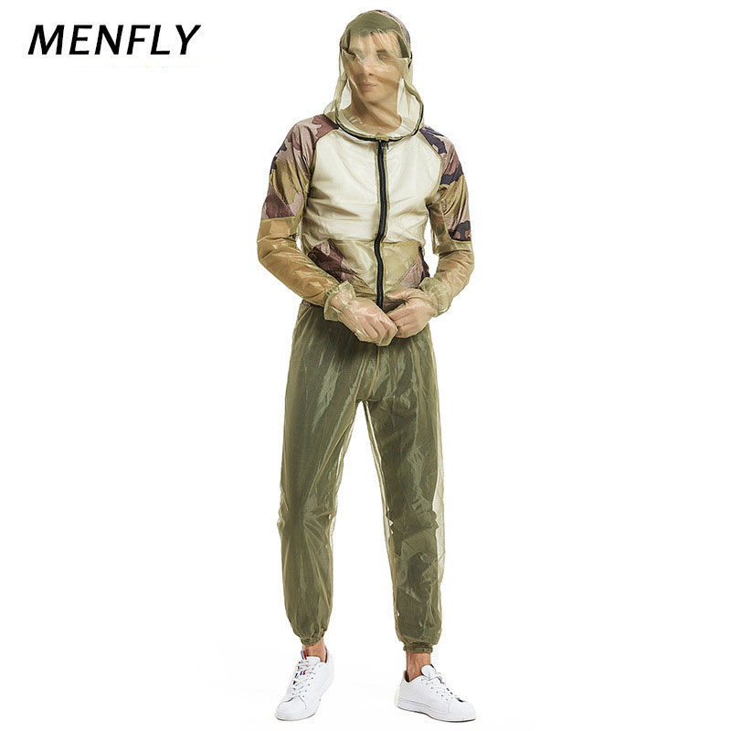 MENFLY Mesh Anti-bee Suit Outdoor Wild Fishing Adventure Insect-proof Clothing Set Camping Hiking Anti-mosquito Bite Clothes, Foot cover
MENFLY Mesh Anti-bee Suit Outdoor Wild Fishing Adventure Insect-proof Clothing Set Camping Hiking Anti-mosquito Bite Clothes, Foot cover