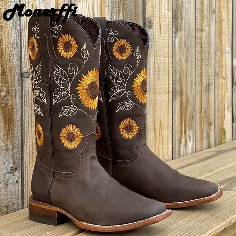 Embroidery Cowboy Boots For Women 2021 Autumn Westerm Boots Retro Booties Women Ladies Shoes Botas Mujer, Brown
Embroidery Cowboy Boots For Women 2021 Autumn Westerm Boots Retro Booties Women Ladies Shoes Botas Mujer, Brown
