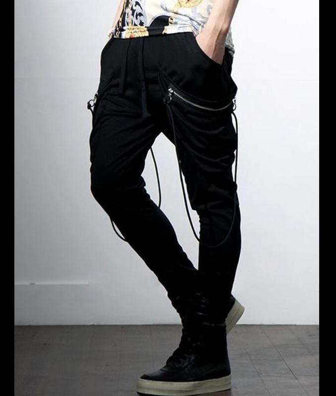 Hot 2020 New Plus Size Men's Clothing Zipper Casual Harem Pants Boot Cut Jeans Non-mainstream Hairstylist Nightclub Trousers, Black
Hot 2020 New Plus Size Men's Clothing Zipper Casual Harem Pants Boot Cut Jeans Non-mainstream Hairstylist Nightclub Trousers, Black