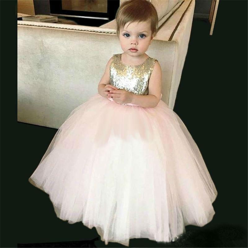 Gold Glitter Flower Girl Dresses Sleeveless Fluffy Tulle Birthday Party Ball Gown Girl First Holy Communion Pageant Dresses, White
Gold Glitter Flower Girl Dresses Sleeveless Fluffy Tulle Birthday Party Ball Gown Girl First Holy Communion Pageant Dresses, White