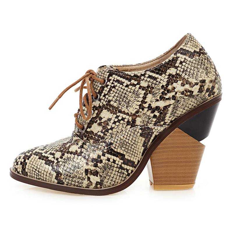 Casual Wedge High Heels Pumps Women Shoes Fashion Western Snake Print Wedge Shoe For Women Lace Up Black Green Brown Brand, Beige
Casual Wedge High Heels Pumps Women Shoes Fashion Western Snake Print Wedge Shoe For Women Lace Up Black Green Brown Brand, Beige