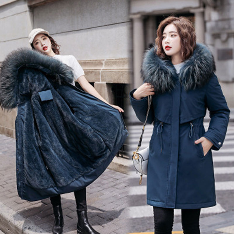Loose Jacket Women Hooded Parka Plush Inner Liner Thicken Winter 2020 Down Cotton Coat Female Warm Outerwear Plus size 6XL DH33, Beige
Loose Jacket Women Hooded Parka Plush Inner Liner Thicken Winter 2020 Down Cotton Coat Female Warm Outerwear Plus size 6XL DH33, Beige