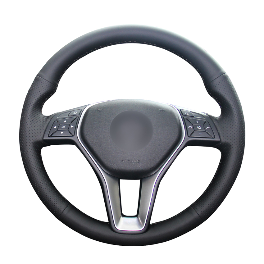 Hand-stitched PU Artificial Leather Steering Wheel Cover for Mercedes Benz A-Class 2013-2015 B-Class 2011-2014 CLA Accessories
Hand-stitched PU Artificial Leather Steering Wheel Cover for Mercedes Benz A-Class 2013-2015 B-Class 2011-2014 CLA Accessories